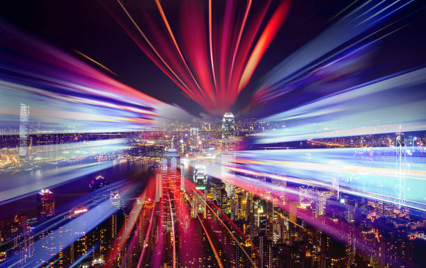 istock double exposure with traffic light in the Hong Kong city 904387130
