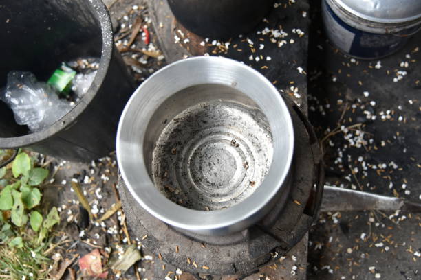 istock Paddy cooking in a stainless steel pot 904393662