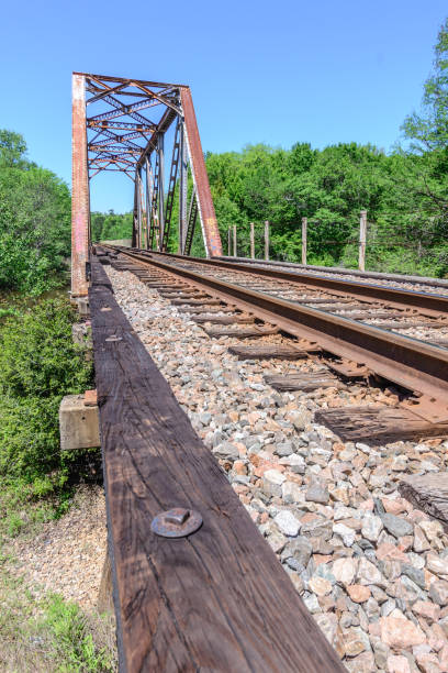 istock Metal Truss Railroad Bridge 904399614
