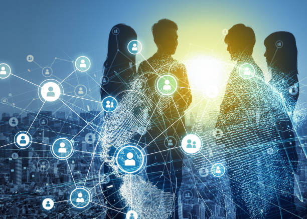istock Network of business concept. 904420200