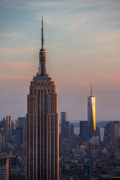 istock Empire State Building and One World Trade Center 904424476