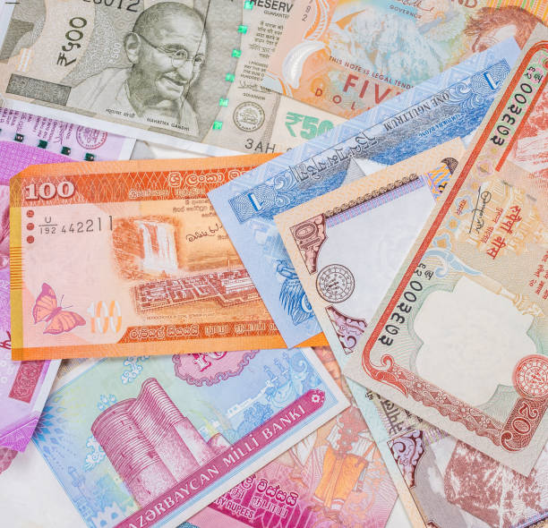 istock Collection of asian money 904426756