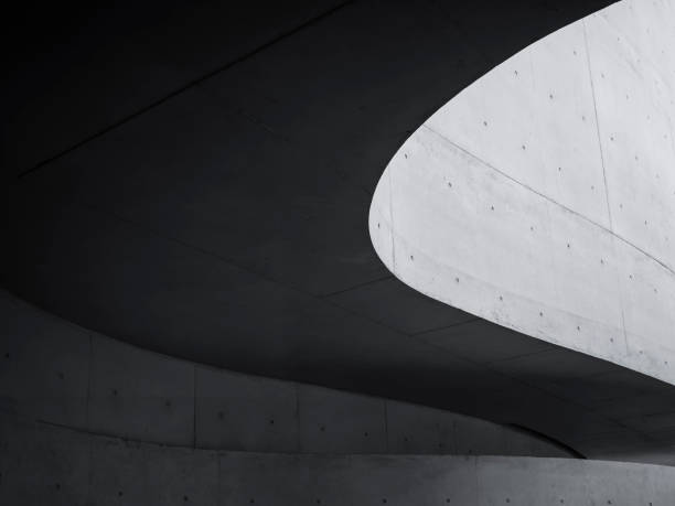 istock Cement wall Architecture details Modern building Abstract background 904430748