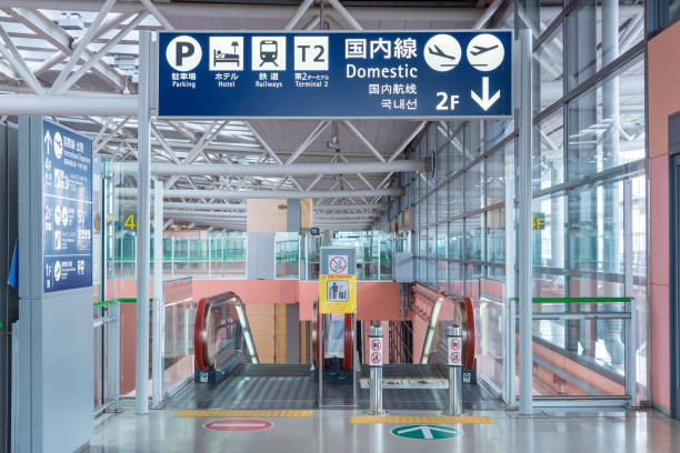 istock Information sign board show the direction for passenger to different service area at International Airport. 904430772