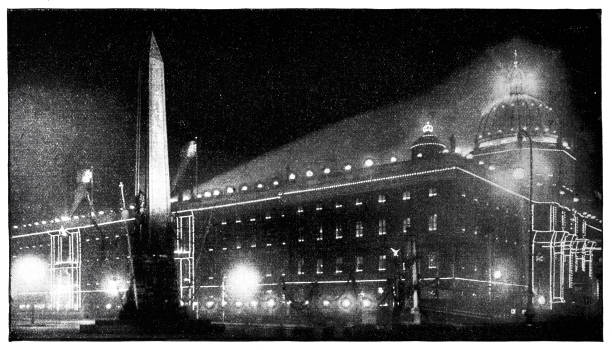 istock The lighting of the royal palace in Berlin 904445712