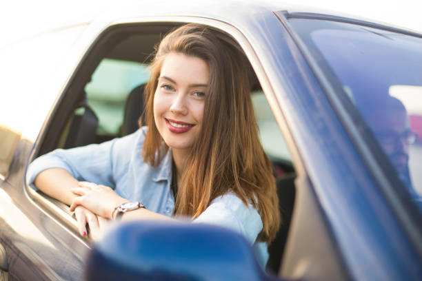 istock Woman in car 904448410