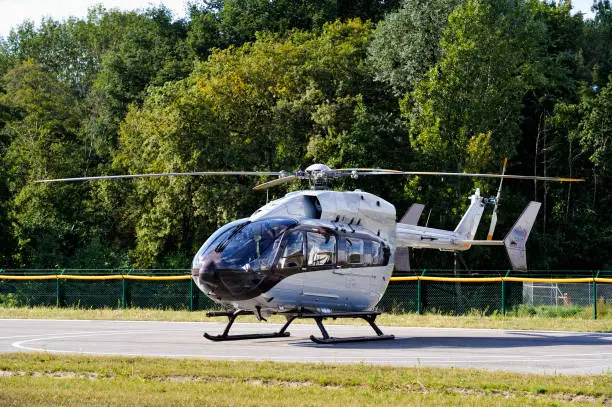 Modern helicopter Eurocopter EC145