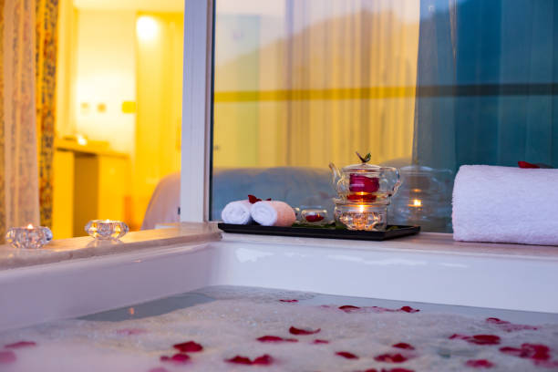istock interior of modern spa bathroom 904456018