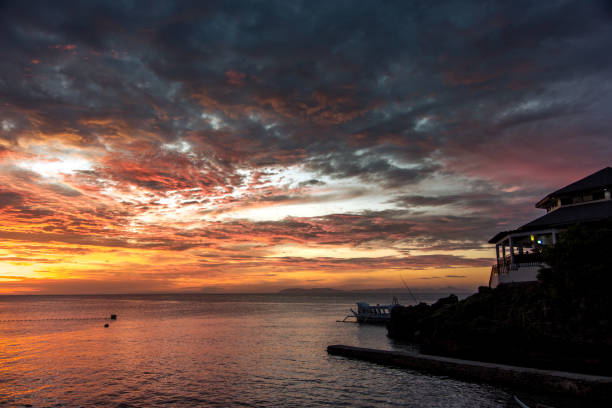 istock beautiful tropical sunset in the batangas 904457418
