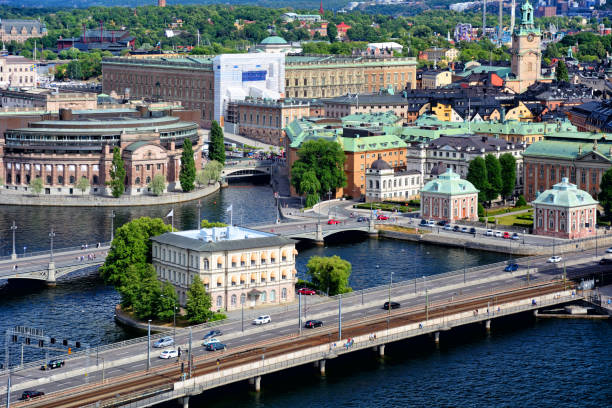 istock Centralbron and Vasabron bridges, Stockholm 904460058