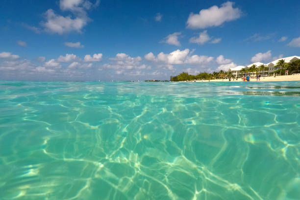 Tropical beach in Caribbean - Grand Cayman Island