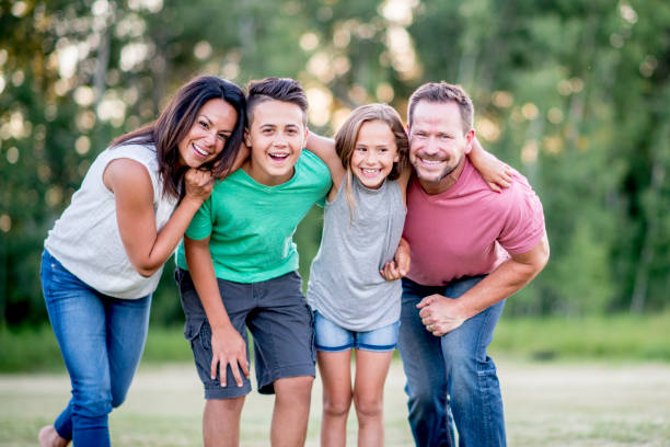 istock Family Photo Outside 904482344