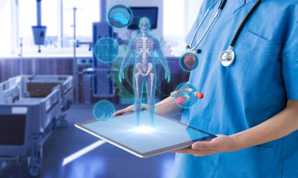 istock Hospital room and medical technology concept. 904482818