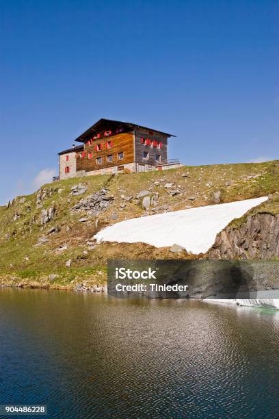 Pfitscherjoch House On The Summit Of The Pfitscherjoch Stock Photo - Download Image Now