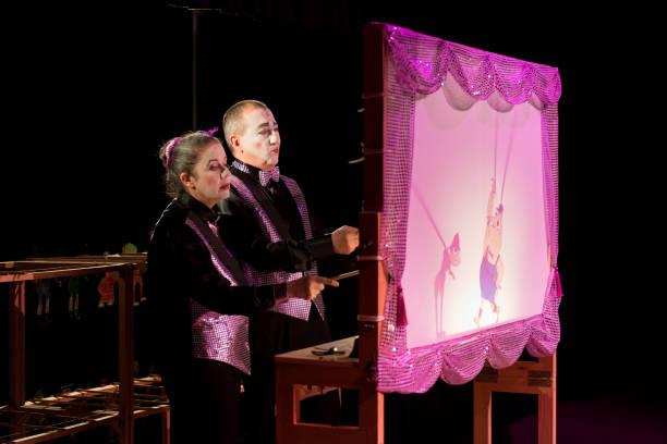 istock Theatre artists taking a play 904494592