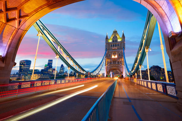 istock London Tower Bridge sunset on Thames river 904505502