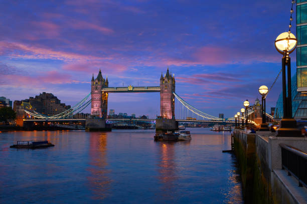 istock London Tower Bridge sunset on Thames river 904505806