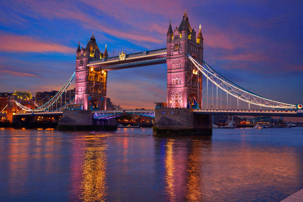 istock London Tower Bridge sunset on Thames river 904506006