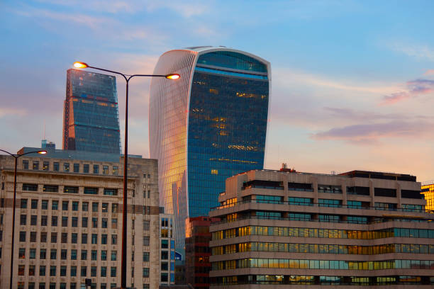 istock London financial district skyline sunset 904506984