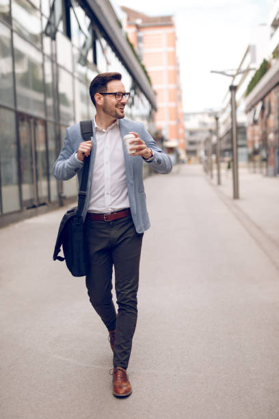 istock Young businessman on his way to work 904519462