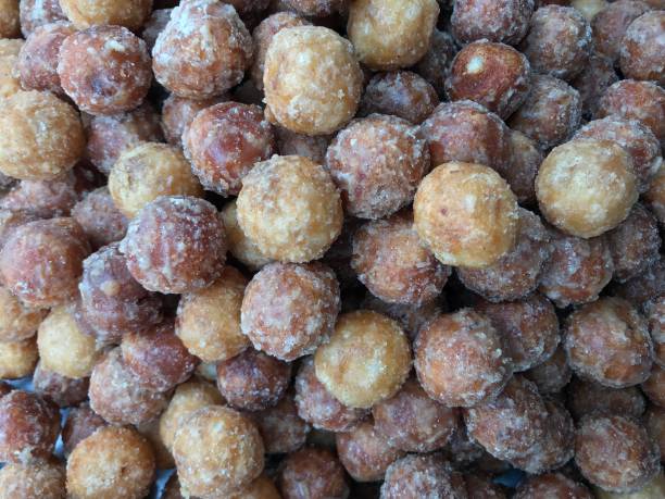 istock Thai snack made from flour and sugar 904528168