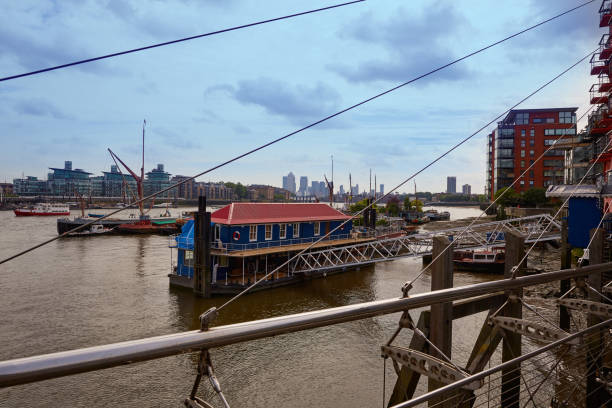 istock London Thames river boats England 904530788