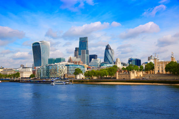 istock London financial district skyline Square Mile 904536508