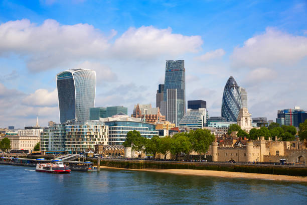istock London financial district skyline Square Mile 904536680