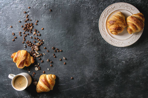 istock Fresh baked croissants 904547906