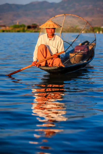 istock Fisherman on Inle Lake, Shan State, Myanmar 904572320