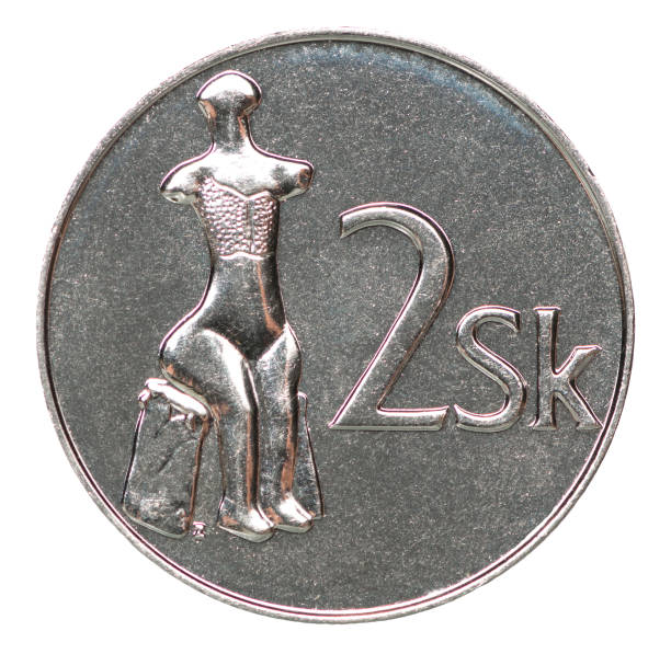 Slovak koruna coin