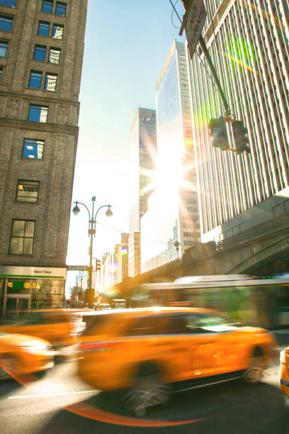 istock Manhattan motion blurred taxi at grand central terminal 904586568