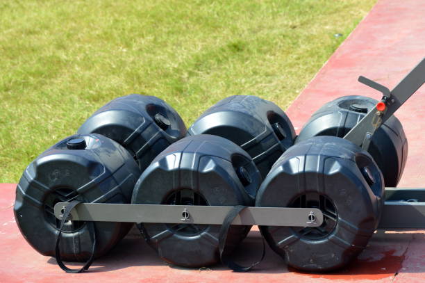 istock A Balancing Weight Assembly for the Basketball Backboard Structure 904612282