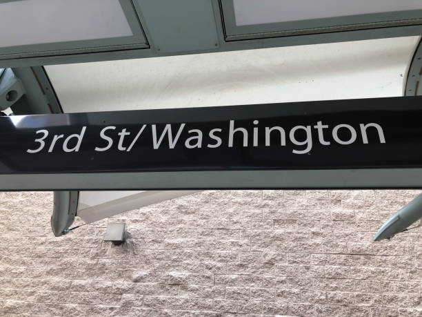 istock Metro Rail Train Station Sign, Phoenix, AZ 904651268