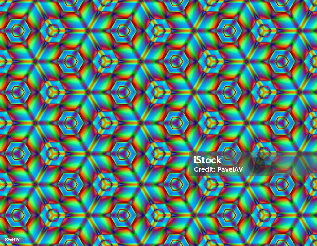 Pattern Spaced Out Colorful Colorful Seamless Pattern In A Stylish Design Stock Illustration ...