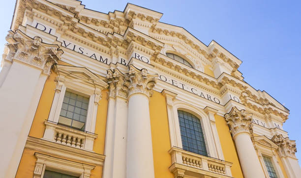 istock the Sant'Ambrogio e Carlo al Corso (San Carlo al Corso) in Rome, Italy 904679462