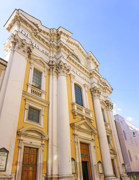 istock the Sant'Ambrogio e Carlo al Corso (San Carlo al Corso) in Rome, Italy 904679464