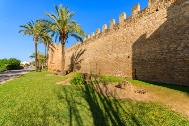 istock Alcudia city walls, Majorca 904679878