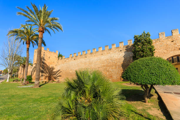 istock Alcudia city walls, Majorca 904679890
