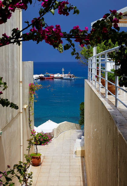 istock Seaview at harbor in Bali village 904682770