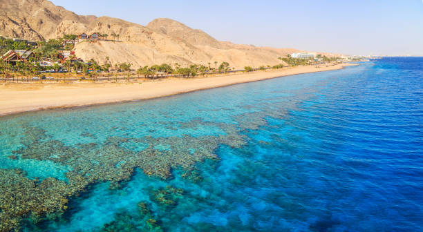 istock View of a beach in Eilat 904691208