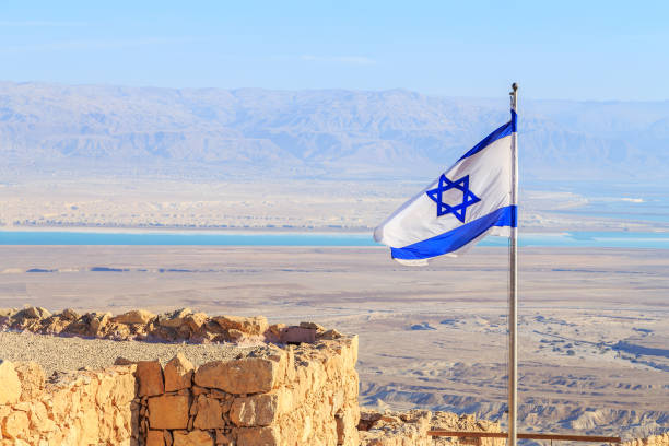 istock Ruins of Masada fort, ancient fortification 904691420