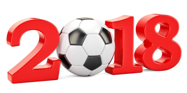 istock Soccer, football 2018 concept, 3D rendering isolated on white background 904691570