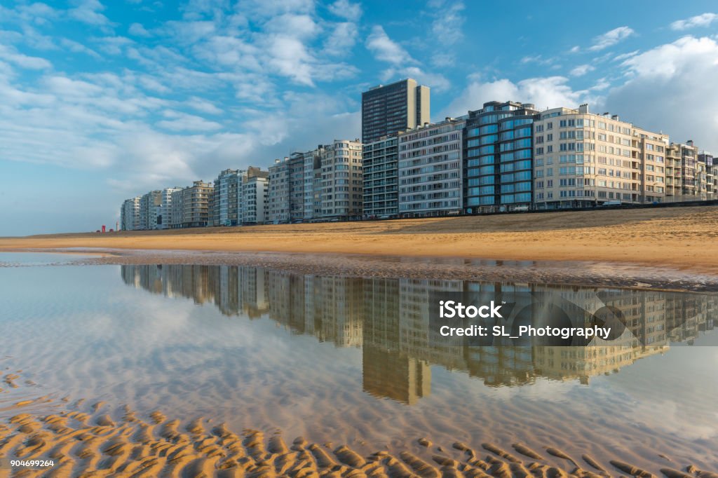 Ostend Skyline - Royalty-free België Stockfoto