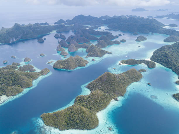 istock Beautiful Limestone Islands of Raja Ampat 904701540