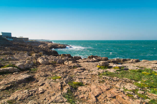 istock Storm on the coast of Polignano a Mare. 904704050
