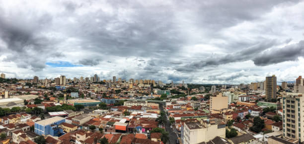 General view of Ribeirão Preto city in São Paulo State General high angle view of Ribeirão Preto city in São Paulo State. Ribeirão Preto is one of the most wealthy cities in Brazil due to agriculture related business ribeirão preto photos stock pictures, royalty-free photos & images
