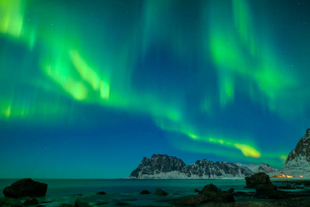 istock Colorful northern lights 904734890