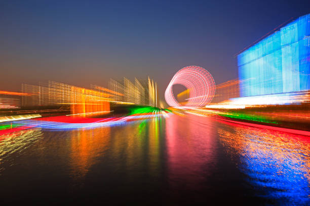 istock The light in the dark, the abstract background 904753364