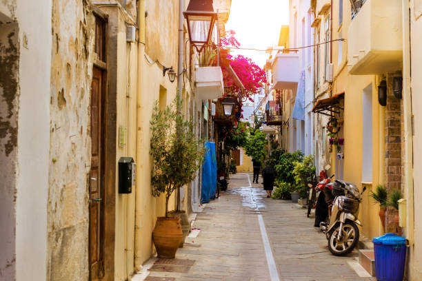 istock Architecture of resort town Rethymno, Greece Crete 904755794